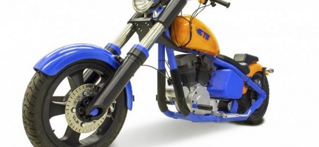 replika Harley Davidson Softail vyrobená v 3D tisku